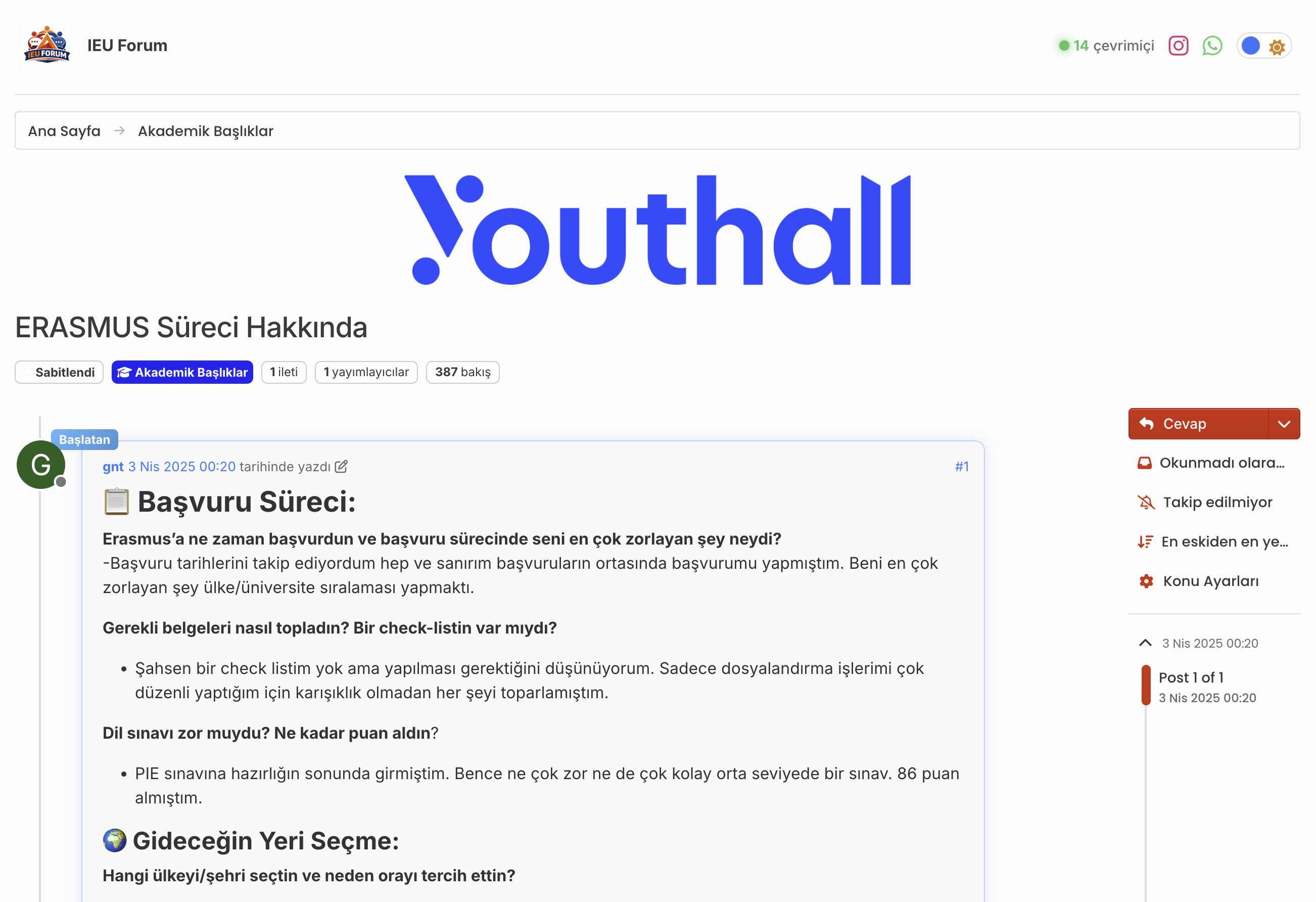 Youthall İçerik Sponsorluğu